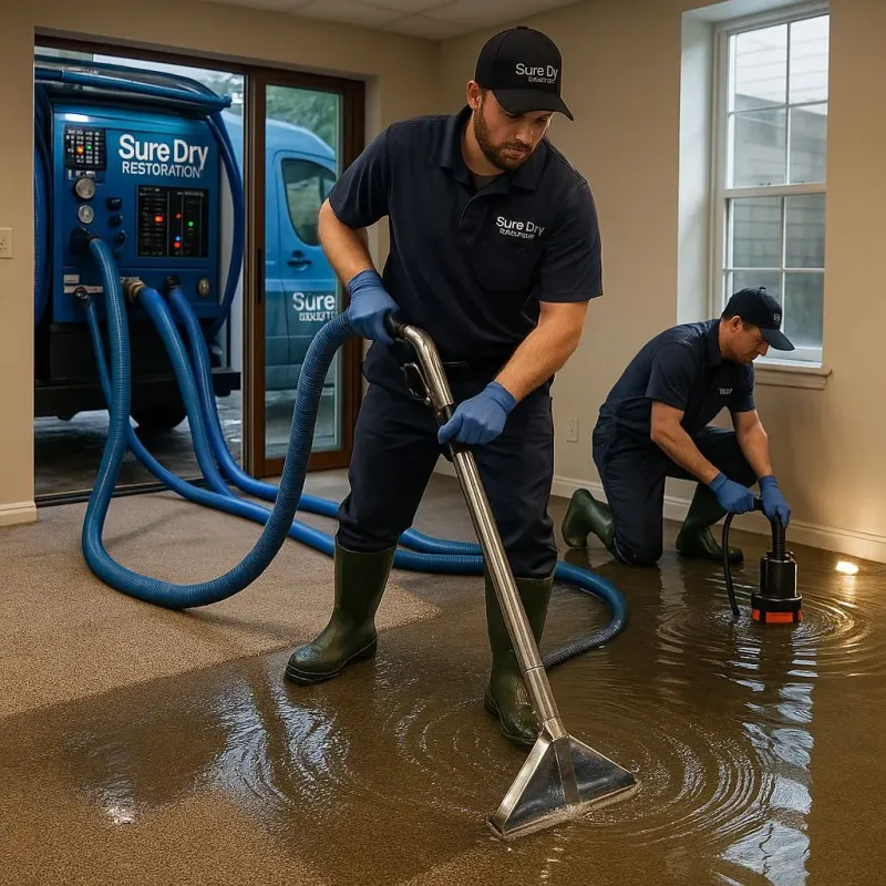 Water Extraction and Removal process in Whitehall, OH